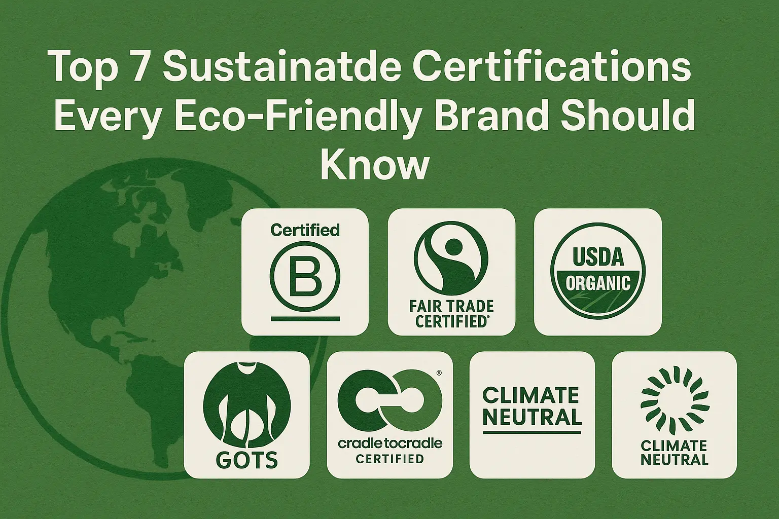 Top 7 Sustainable Certifications Every Eco-Friendly Brand Should Know