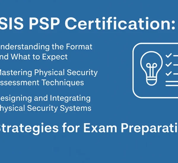 ASIS PSP Exam Content and Key Focus Areas